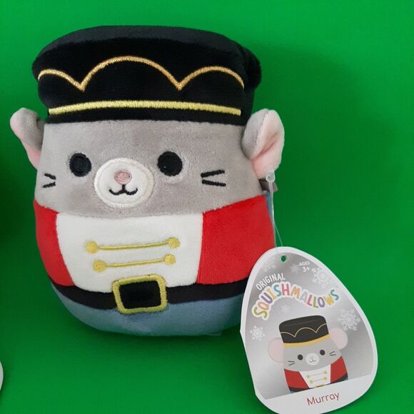 Squishmallows Christmas Holiday Mini Collection-Mr and Mrs Claus, Murray, Emmy - Picture 8 of 9